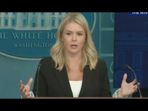🚨 Karoline Leavitt PANICS after she’s CAUGHT LYING about Epstein thumbnail