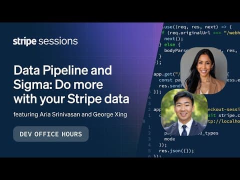 Data Pipeline and Sigma: Do more with your Stripe data thumbnail