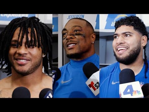 Chargers React To Week 14 Win Vs Eagles | LA Chargers thumbnail