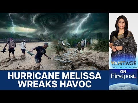 Hurricane Melissa leaves behind Trail of Destruction in the Caribbean | Vantage with Palki Sharma thumbnail