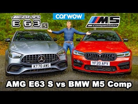 BMW M5 Competition vs Mercedes AMG E63S: Which Is Faster? thumbnail