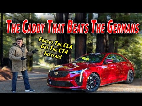 It's Hunting Season | 2023 Cadillac CT4-V Blackwing Review thumbnail
