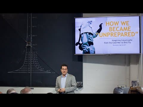 How We Became “Unprepared”: Imagining Catastrophe from the Cold War to Bird Flu | Andrew Lakoff thumbnail