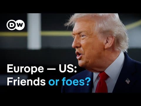The drastically changing relationship between US and Europe | DW News thumbnail