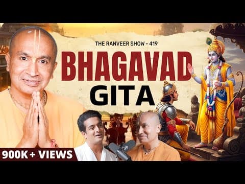 Life Lessons From BHAGAVAD GITA Explained in Simple English | Gauranga Das Prabhu Returns on TRS thumbnail