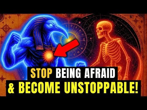 You only need to WATCH THIS ONCE! Thoth’s MOST POWERFUL CODE to ELIMINATE FEAR from your MIND thumbnail