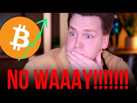 BITCOIN GOES PARABOLIC!!!! (Big Trap or Real?) thumbnail