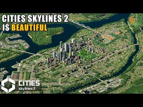 I Built a Beautiful Realistic City in Cities Skylines 2 And It Was Easier Than I Thought thumbnail