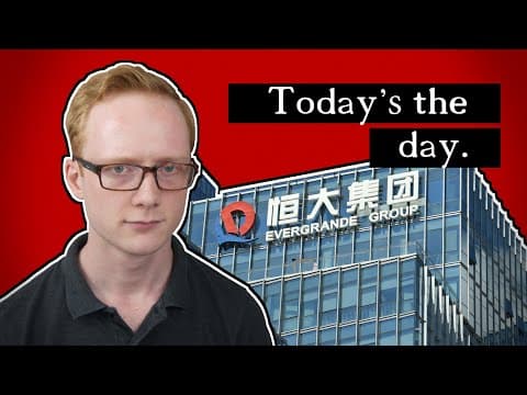The Evergrande Crisis Explained - Today's The Deadline, Why The World Is Worried thumbnail