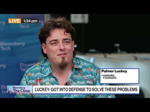 Anduril's Luckey Says He Pays Himself $100,000 a Year thumbnail