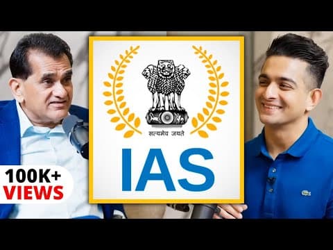 DEAR YOUNG INDIANS - DON'T DO THIS - Legendary Govt Official's Biggest Career Advice For Young India thumbnail