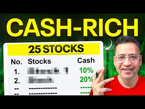 The Magic of CASH-Rich Stocks No One Told You About – A MUST Watch | Rahul Jain thumbnail