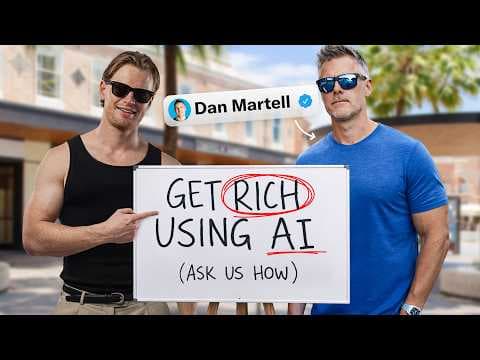 How Millionaire Dan Martell Makes Money With AI thumbnail