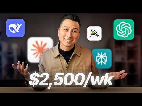 5 Easiest Digital Products to Sell Using A.I. (FREE PROMPT) thumbnail
