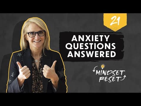 #MindsetReset Day 21: All of Your Anxiety Questions Answered | Mel Robbins thumbnail
