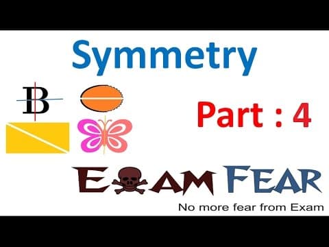 Maths Symmetry part 4 (Line Symmetry) CBSE Class 6 Mathematics VI thumbnail
