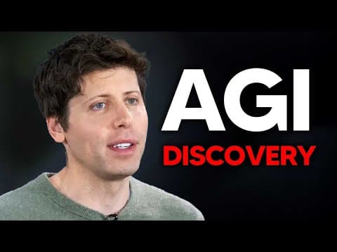 Open AI's SECRET AGI Breakthrough Has Everyone STUNNED! (SORAS Secret Breakthrough!) thumbnail