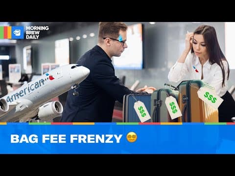 Airlines Make $33 BILLION from Bag Fees... And Are Raising Prices? thumbnail