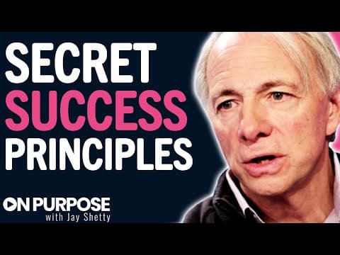 BILLIONAIRE Ray Dalio Reveals His SECRET SUCCESS Principles That Made Him WEALTHY | Jay Shetty thumbnail