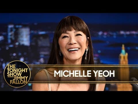 Michelle Yeoh Teaches Jimmy Madame Morrible’s Weather Magic from Wicked: For Good | The Tonight Show thumbnail