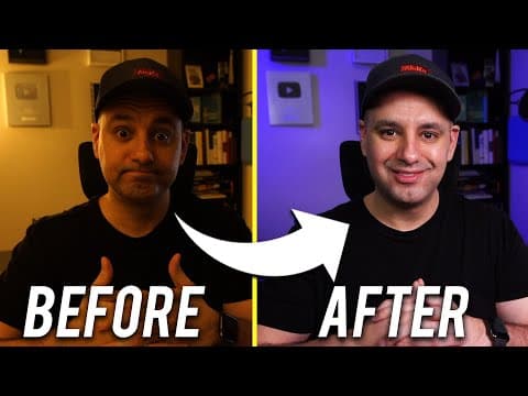 How To Light YouTube Videos Like A Pro thumbnail