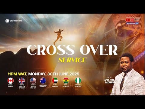 CROSSOVER SERVICE || 30TH JUNE 2025 thumbnail