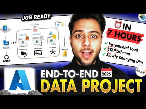 Azure End-To-End Data Engineering Project (Job Ready) | Azure Data Engineering Bootcamp thumbnail