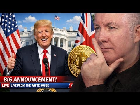 DONALD TRUMP LIVE from the WHITE HOUSE - Martyn Lucas Investor thumbnail