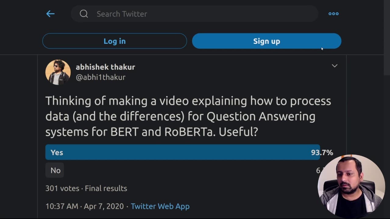 YouTube video player