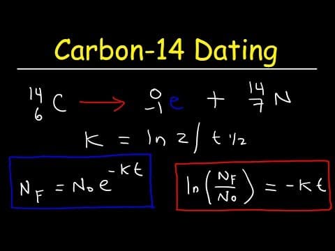 Carbon 14 Dating Problems  - Nuclear Chemistry & Radioactive Decay thumbnail