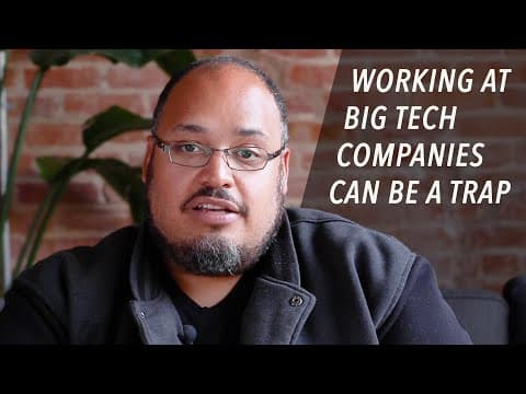 Working at Big Tech Companies Can Be a Trap - Michael Seibel thumbnail