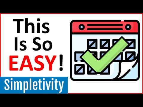 The Ultimate Time Blocking App for Busy People! thumbnail