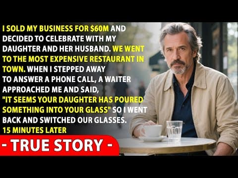 Sold My Biz for $60M – Waiter Your Daughter Spiked Your Drink! thumbnail