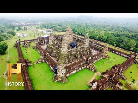 Ancient Aliens: Sacred Cambodian Temple Mirrors Dragon Constellation (Season 18) | History thumbnail