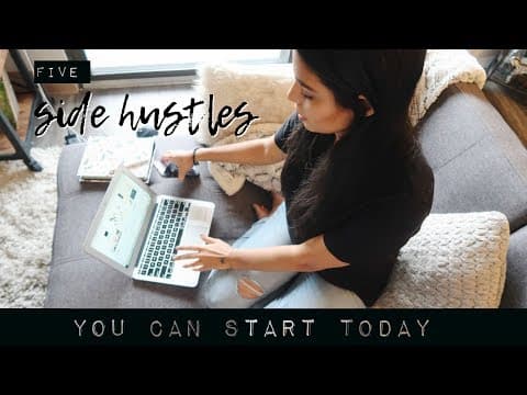 How to Start 5 Online Side Hustles from Home thumbnail