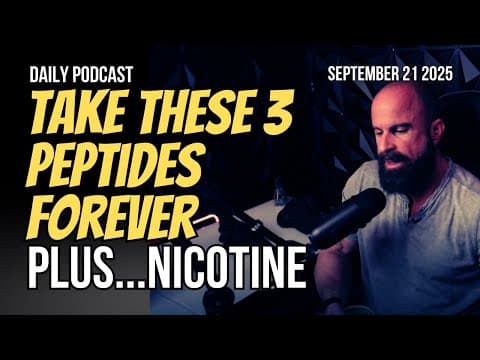 The Big Three Peptides - Unbreakable Podcast 261 thumbnail