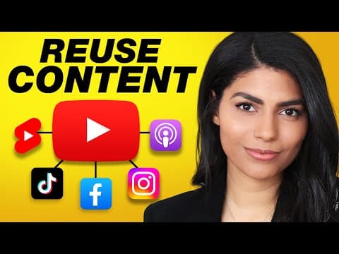 How to Repurpose Content for YouTube and Social Media thumbnail