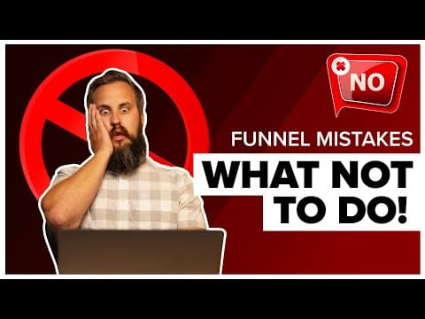 Sales Landing Page Tutorial 2021 — 3 Funnels Reviewed So YOU Can Learn From Common mistakes thumbnail