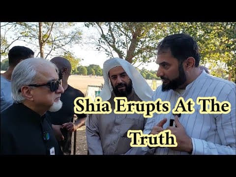 Shia Erupts At The Truth! Adnan Rashid and Shia Speakers Corner thumbnail