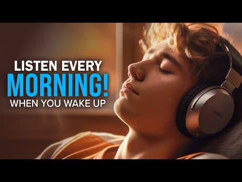 LISTEN EVERY MORNING! "I AM" Affirmations for Success, Students, Exam Confidence and Studying thumbnail