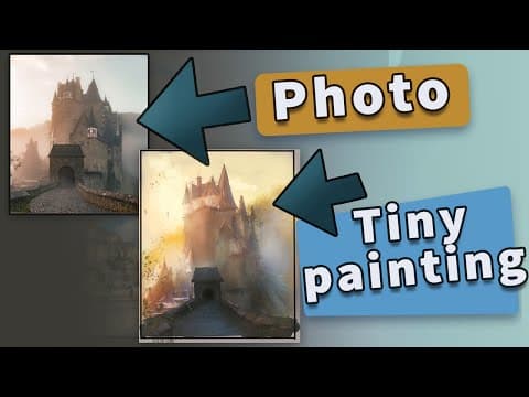 Painting Photo Studies TIPS - and I use Clip Studio Paint thumbnail