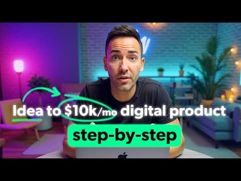 Selling Digital Products: Step-by-Step Tutorial for Beginners thumbnail