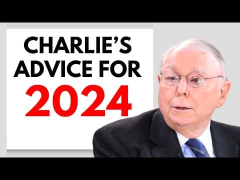 Charlie Munger: How to Invest in 2024 thumbnail