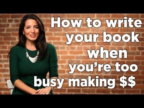 How To Write A Book With No Writing Time thumbnail