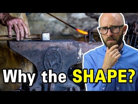 Why are Anvils Shaped as They Are and Why Do Blacksmiths Tap the Anvil After a Few Strikes? thumbnail