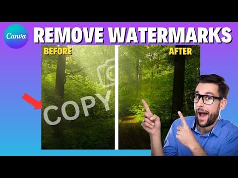 How to Remove Watermarks from Images Using Canva thumbnail