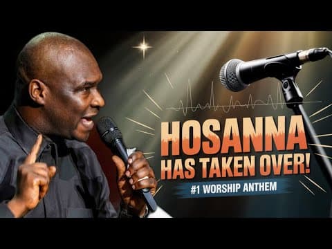 MOST VIEWED SONG OF THE YEAR! Listen to Apostle Joshua Selman's Epic New Release: "HOSANNA" thumbnail