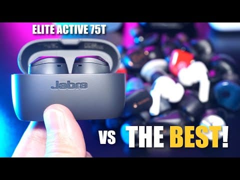 Jabra Elite Active 75t vs THE BEST! Why Choose This Over Sony WF-1000XM3? thumbnail