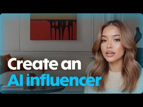 How to create an AI Influencer (Nano Banana, HeyGen, Midjourney) thumbnail