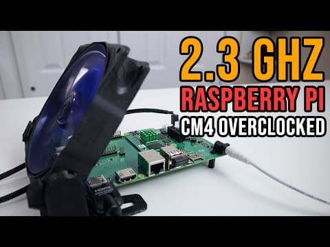 How to Overclock Raspberry Pi Compute Module 4 to 2.3 GHz? thumbnail